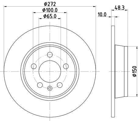Brake Disc (55920)