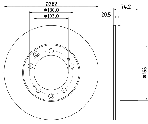 Brake Disc (52603)