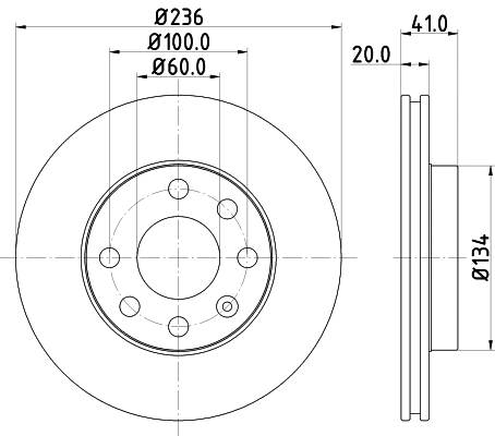 Brake Disc (52413)