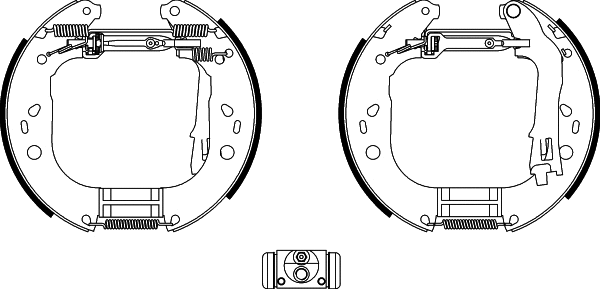 Brake Shoe Set (R1320)