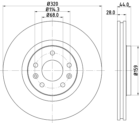 Brake Disc (54954)
