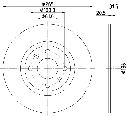 Brake Disc (52828)