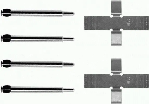Accessory Kit, disc brake pad (K0200)