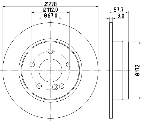 Brake Disc (54631)