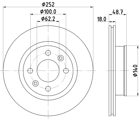 Brake Disc (54965)