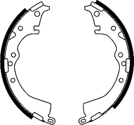 Brake Shoe Set (H9215)