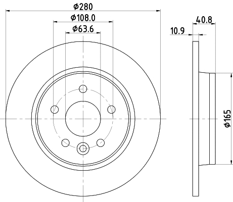 Brake Disc (55556)