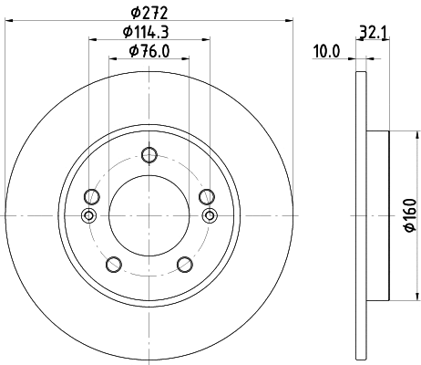 Brake Disc (55917)