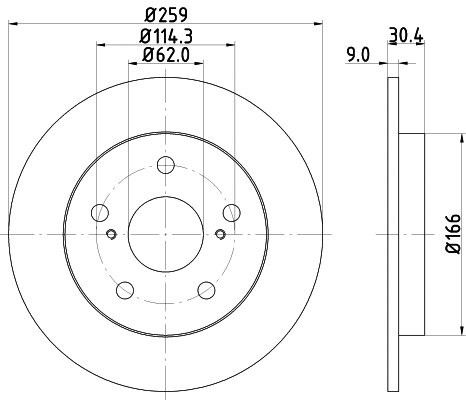 Brake Disc (54641)