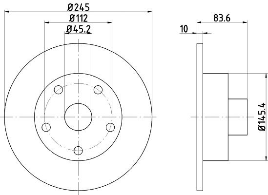 Brake Disc (53944)