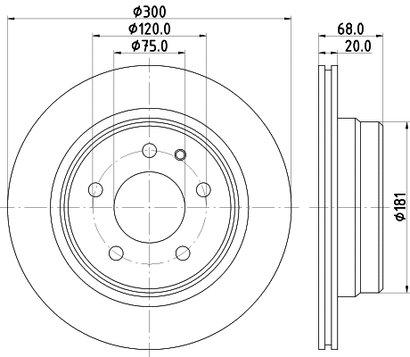 Brake Disc (50425)