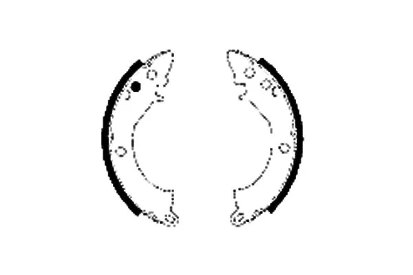 Brake Shoe Set (H8160)