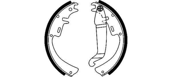 Brake Shoe Set (H1047)