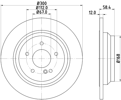 Brake Disc (54765)