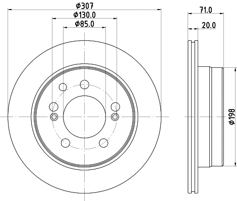 Brake Disc (56385)