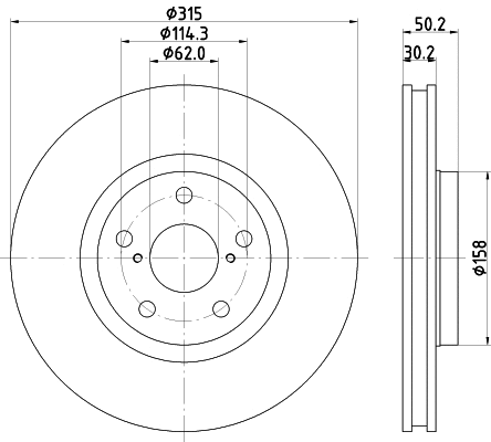 Brake Disc (54856)