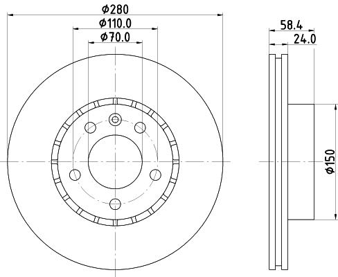Brake Disc (52416)