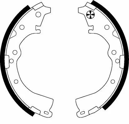 Brake Shoe Set (H9305)