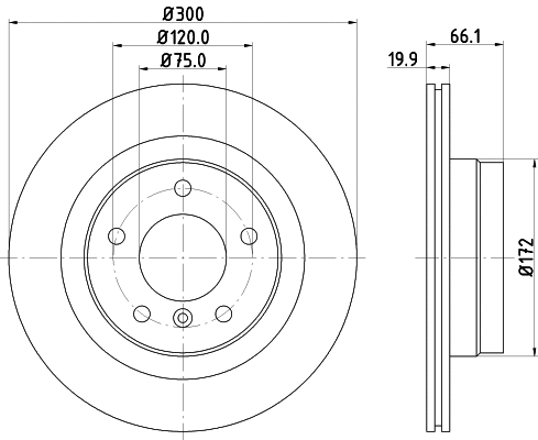 Brake Disc (54330)