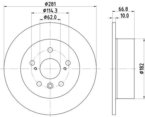 Brake Disc (55578)