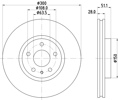 Brake Disc (55686)