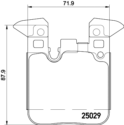Brake Pad Set, disc brake (T3143)