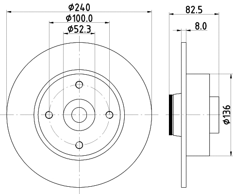 Brake Disc (54544)