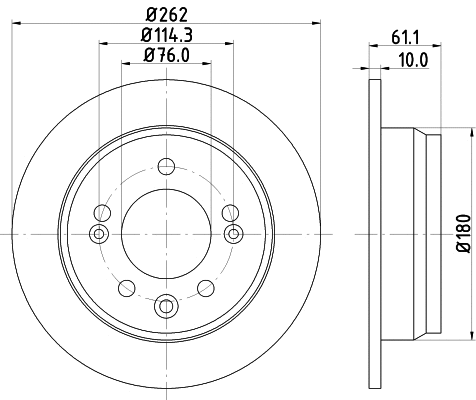 Brake Disc (54617)
