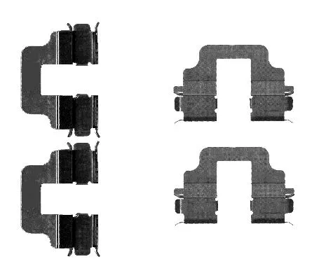 Accessory Kit, disc brake pad (K0181)
