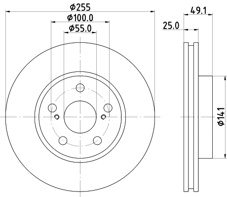 Brake Disc (53634)
