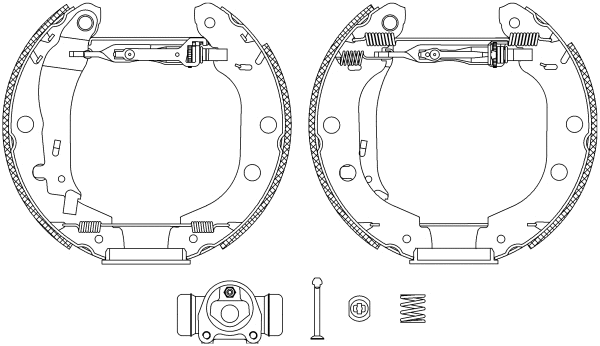 Brake Shoe Set (R1030)