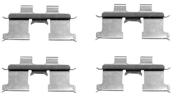 Accessory Kit, disc brake pad (K0167)