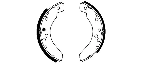 Brake Shoe Set (H8360)
