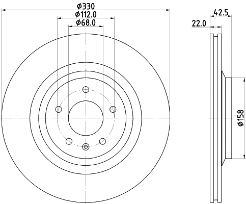 Brake Disc (54604)