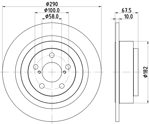 Brake Disc (54588)