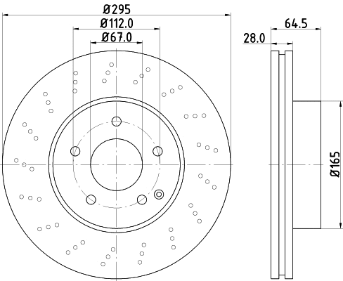 Brake Disc (54650)