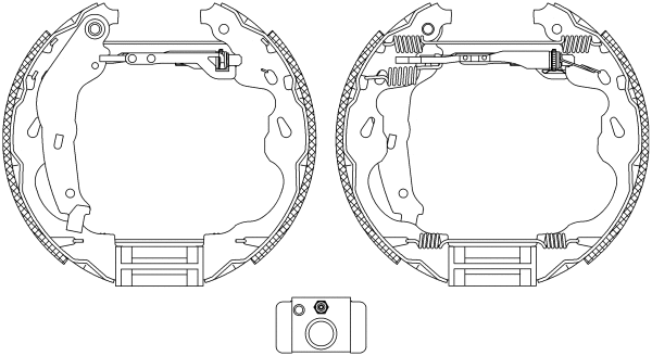 Brake Shoe Set (R1341)