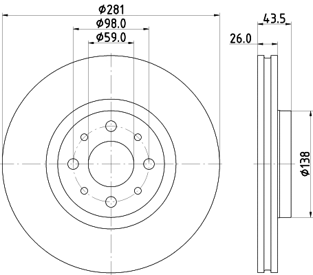 Brake Disc (56447)