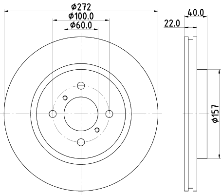 Brake Disc (55553)