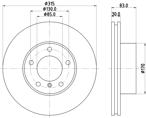 Brake Disc (54134)