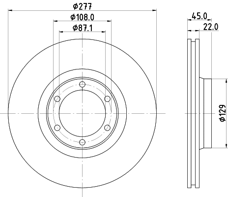 Brake Disc (52219)