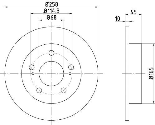 Brake Disc (52312)