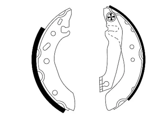 Brake Shoe Set (H8690)