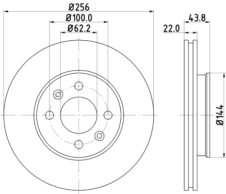 Brake Disc (55379)
