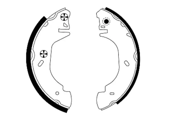 Brake Shoe Set (H8930)