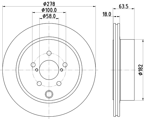 Brake Disc (55785)