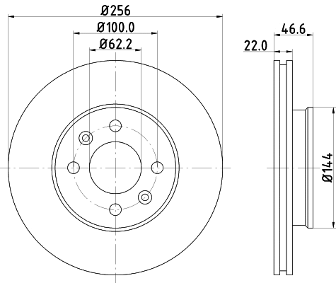 Brake Disc (54647)