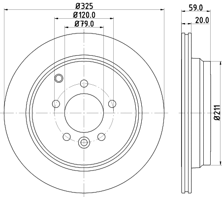 Brake Disc (54476)