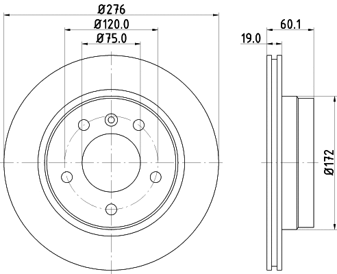Brake Disc (50436)