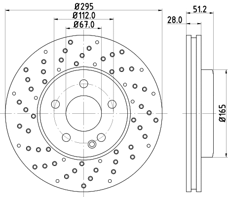 Brake Disc (55575)